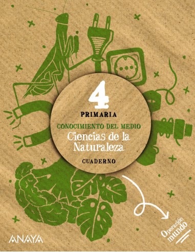 CUADERNO CIENCIAS NATURALEZA 4ºPRIMARIA OPERACION MUNDO 2023